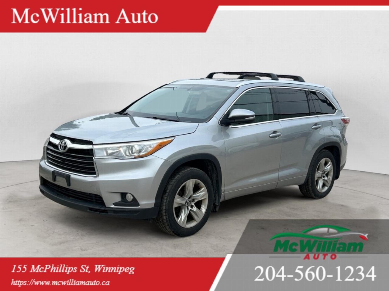 Used 2016 Toyota Highlander Limited |HTD & A/C SEATS|SUN ROOF|BACK UP CAM| for sale in Winnipeg, MB