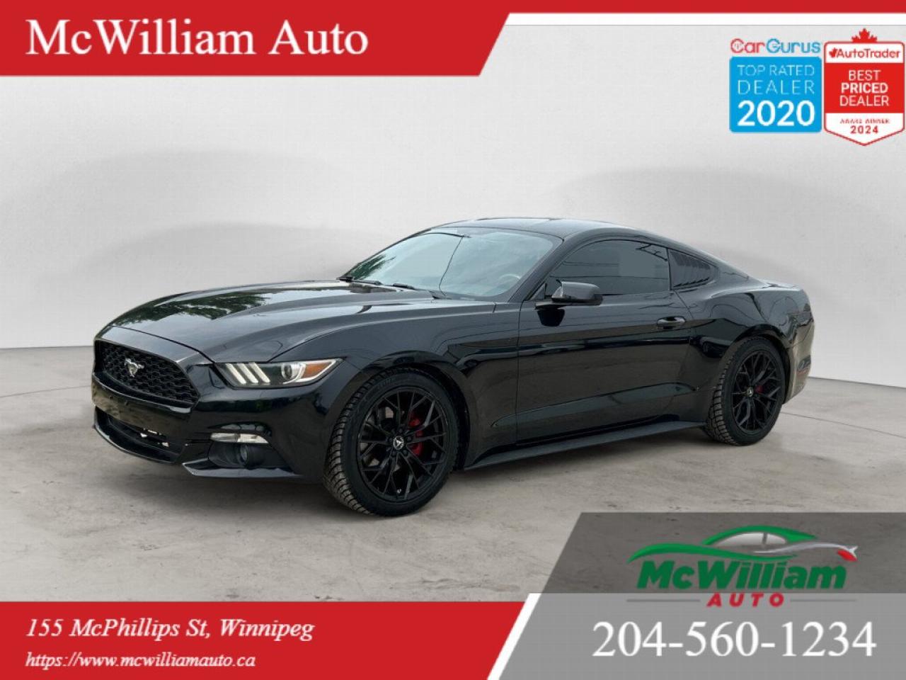 Used 2016 Ford Mustang V6 | Push Start | Clean Condition | for sale in Winnipeg, MB