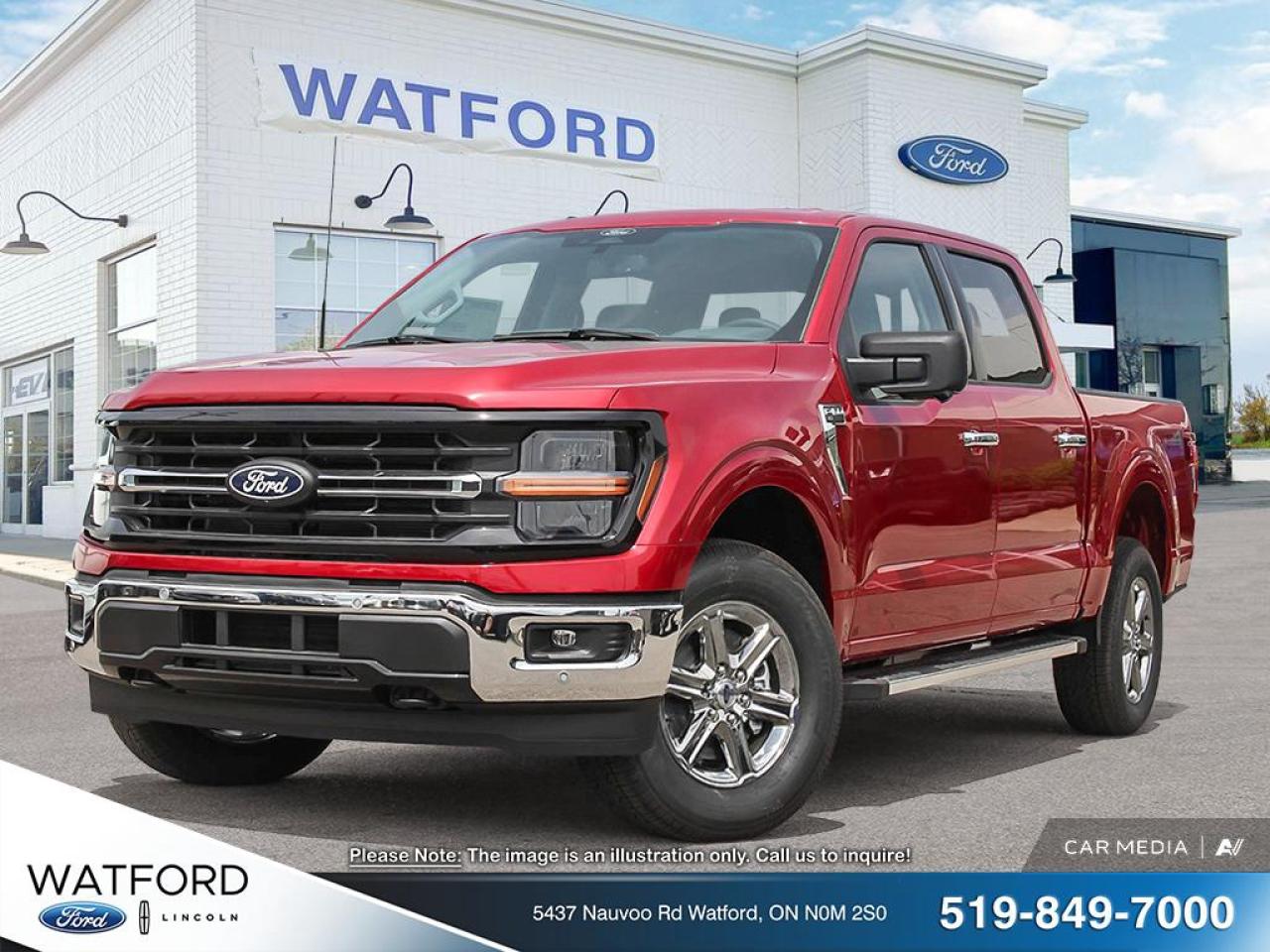 New 2025 Ford F-150 XLT for sale in Watford, ON