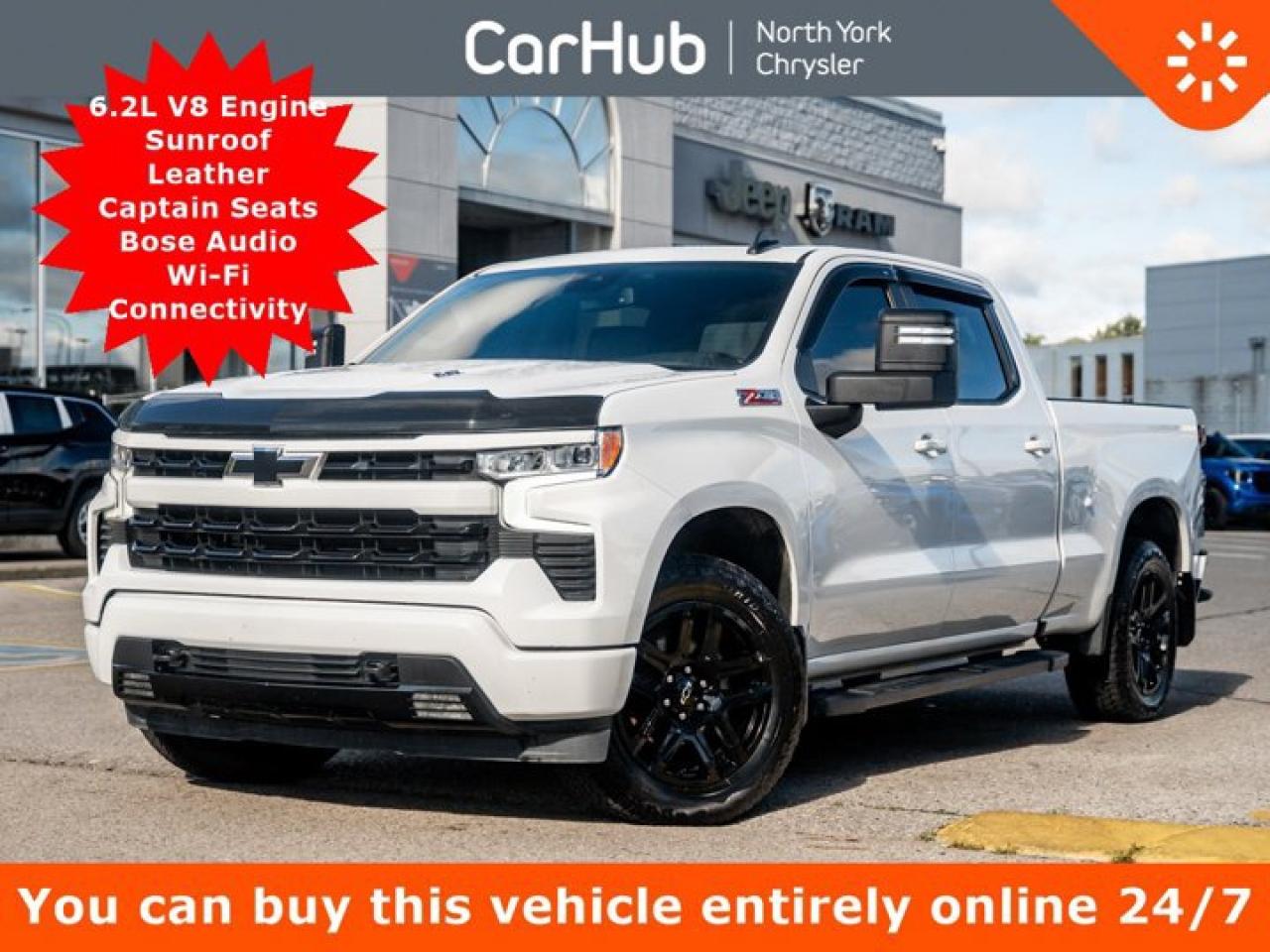 Used 2023 Chevrolet Silverado 1500 RST 4WD 157'' 6.2L V8 Sunroof Leather Captain Seats for sale in Thornhill, ON