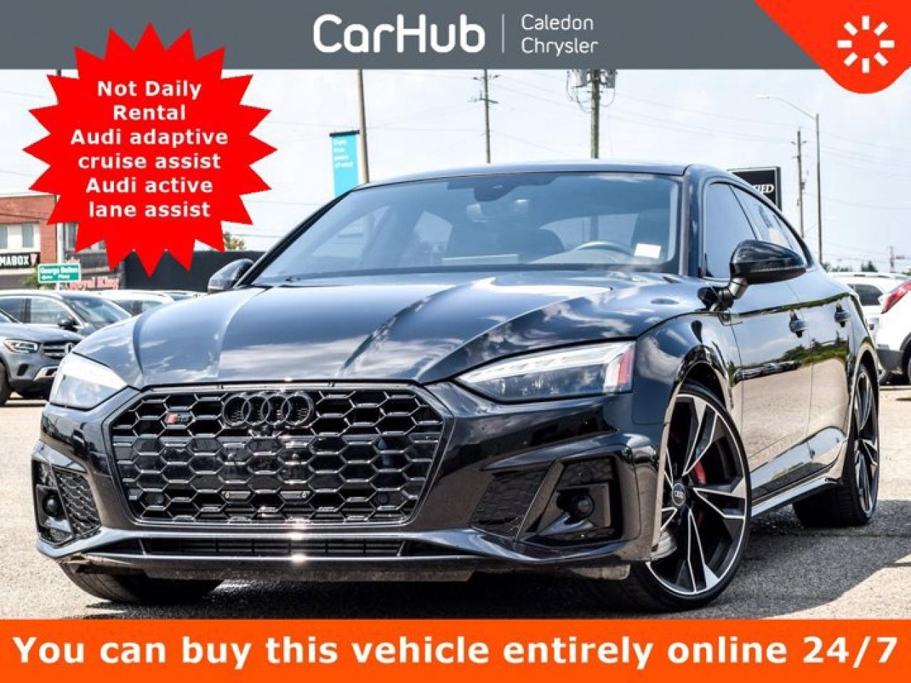 Used 2024 Audi S5 Sportback Progressiv Quattro Navi Sunroof Front Seats Massage System for sale in Bolton, ON