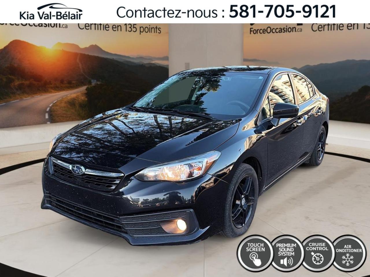 Used 2021 Subaru Impreza CONVENIENCE *AWD *EYESIGHT *CRUISE *CAMERA *CARPLAY for sale in Québec, QC