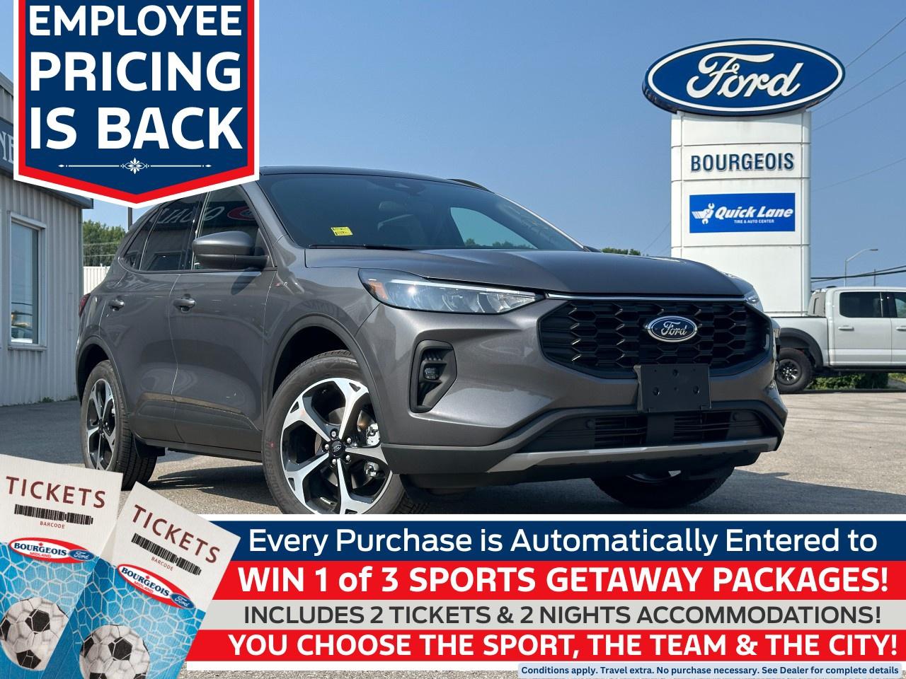 New 2025 Ford Escape ST-Line Select AWD for sale in Midland, ON