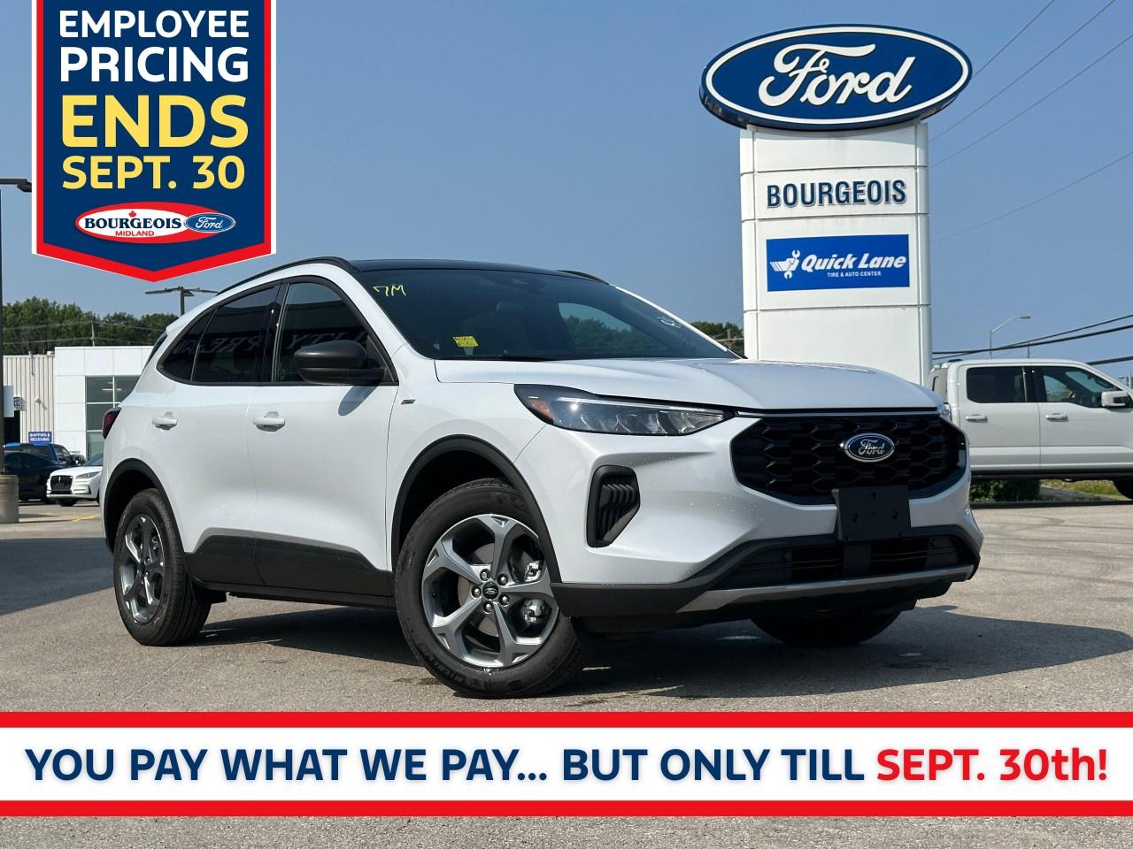New 2025 Ford Escape ST-Line AWD for sale in Midland, ON