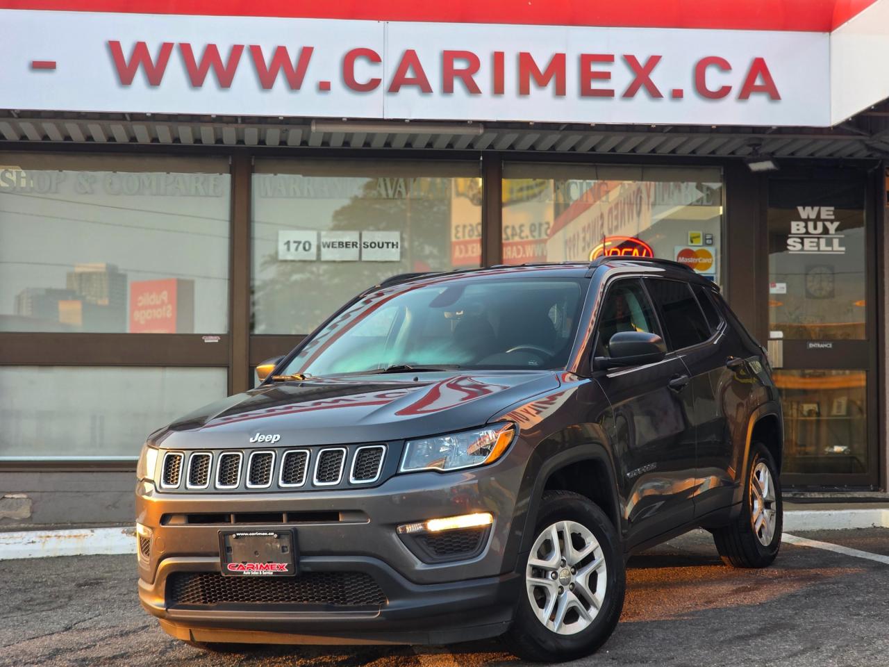 Used 2017 Jeep Compass Sport 4x4 | Accident Free | Backup Camera | Heated Seats & Steering for sale in Waterloo, ON