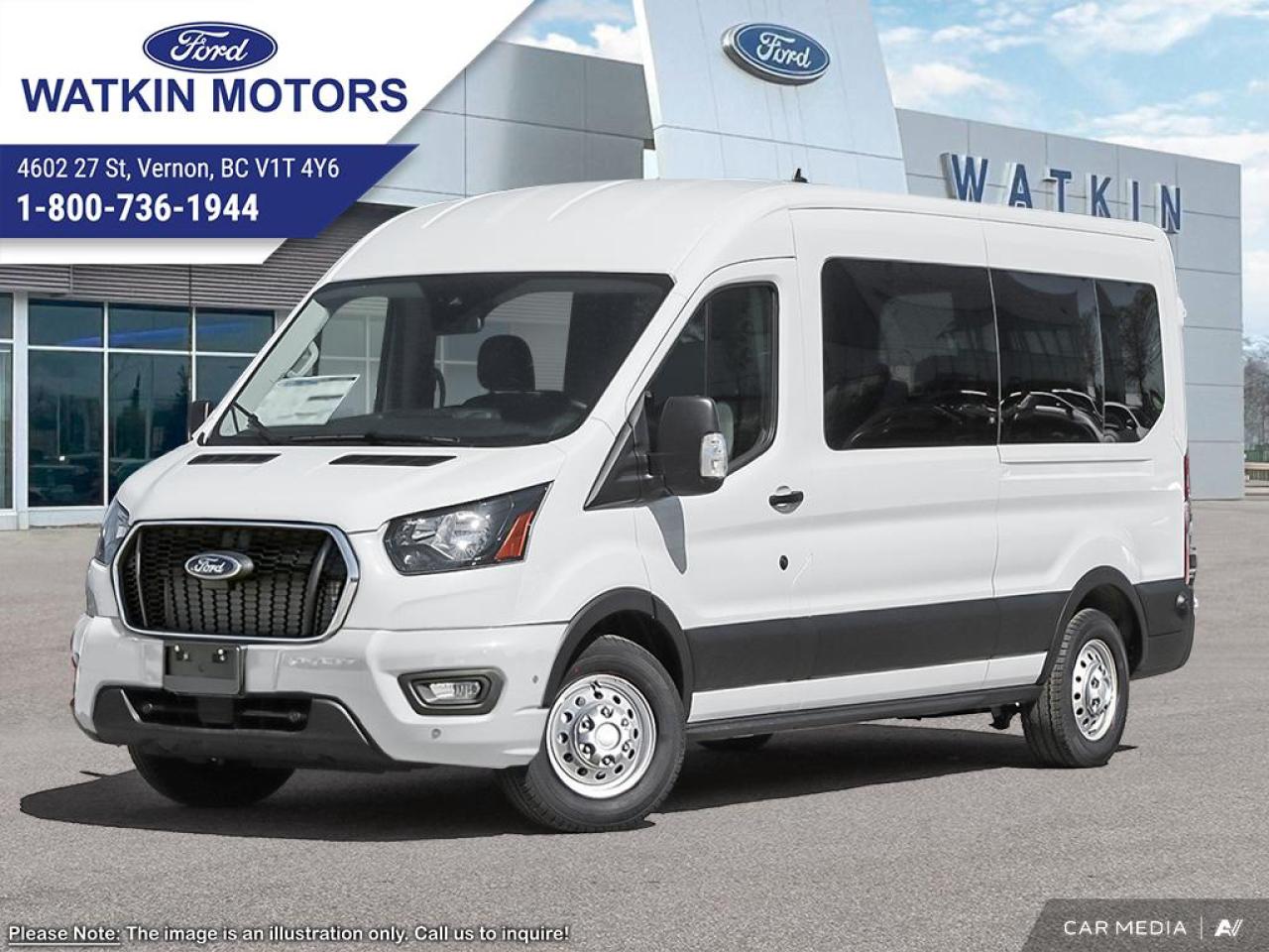 New 2025 Ford Transit PA XLT for sale in Vernon, BC