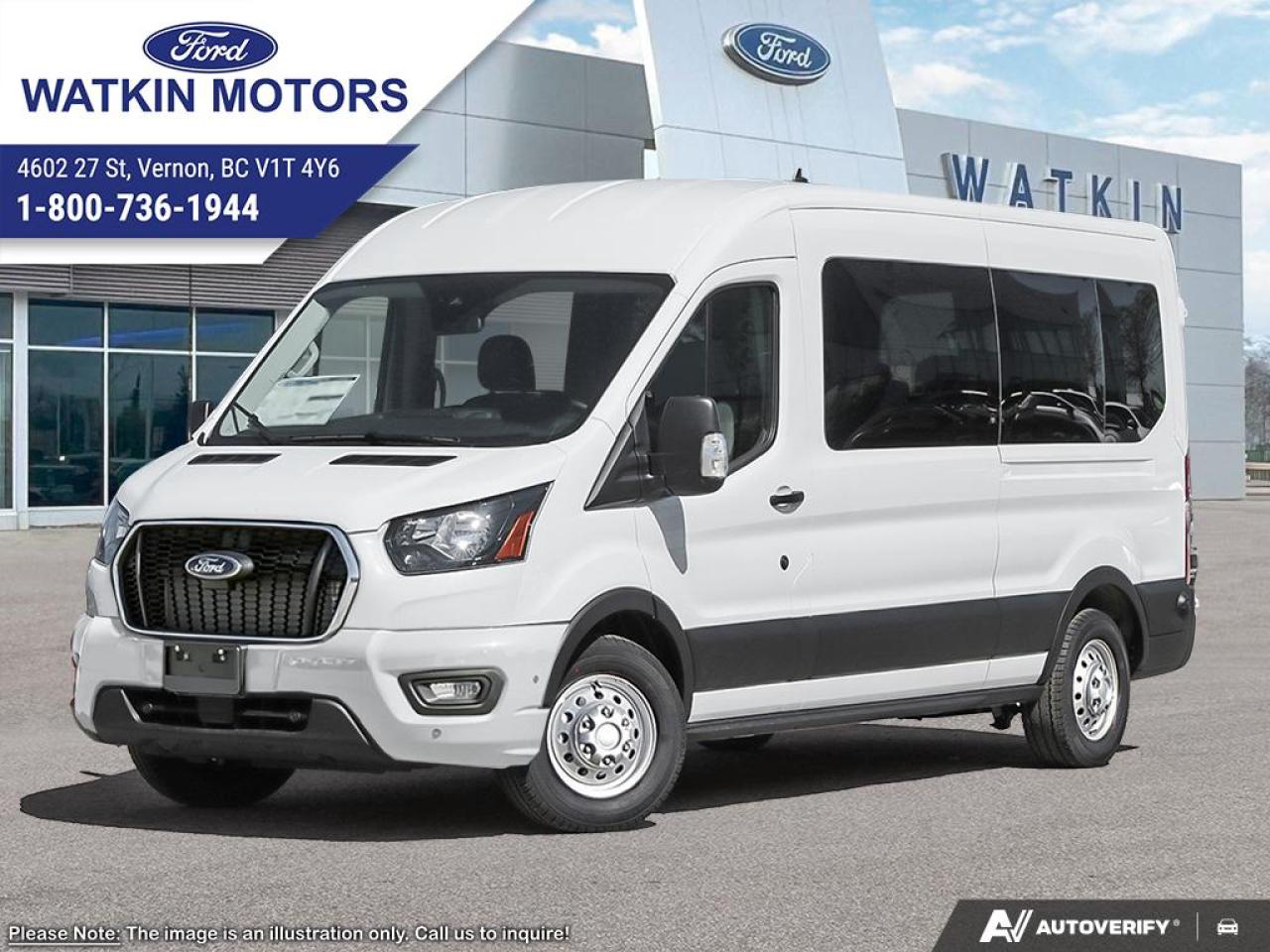 New 2025 Ford Transit PA XLT for sale in Vernon, BC