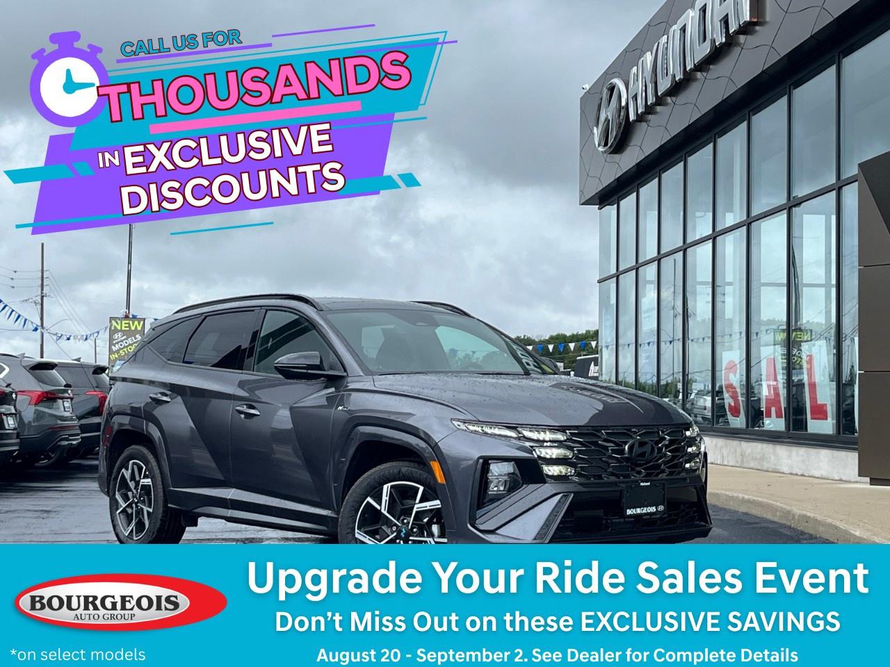 New 2025 Hyundai Tucson Hybrid N-Line AWD for sale in Midland, ON