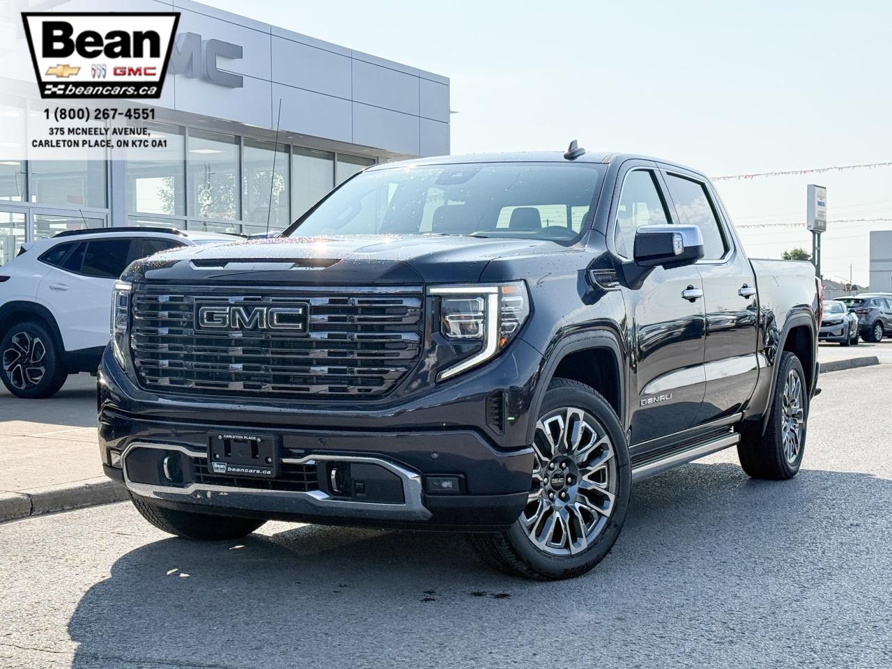 New 2026 GMC Sierra 1500 Denali Ultimate 3.0L DURAMAX WITH REMOTE START/ENTRY, HEATED SEATS, HEATED STEERING WHEEL, VENTILATED/MASSAGE SEATS, SUNROOF, HD SURROUND VISION for sale in Carleton Place, ON