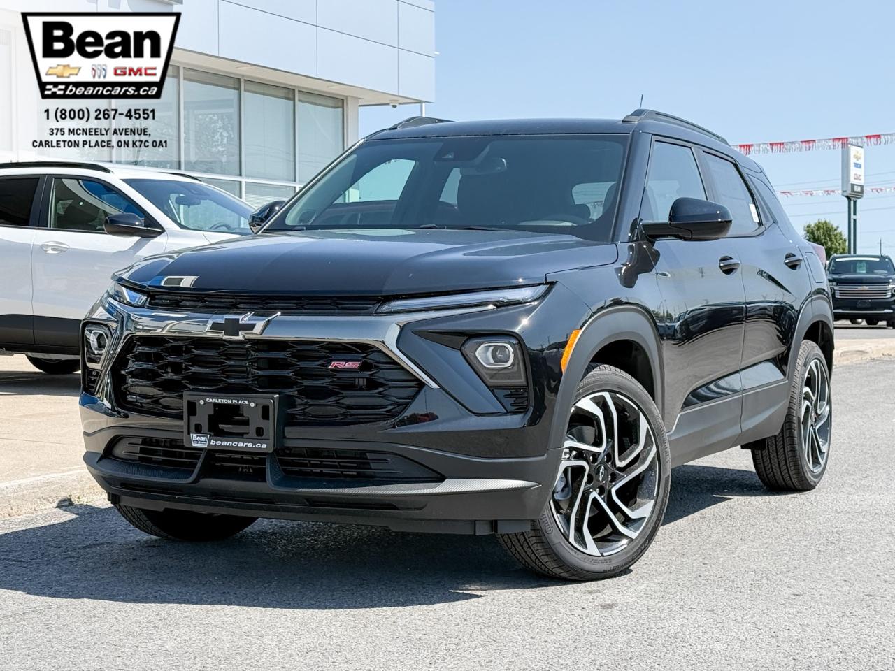 New 2026 Chevrolet TrailBlazer RS 1.3L 3 CYL WITH REMOTE START/ENTRY, HEATED SEATS, HEATED STEERING WHEEL, HD REAR VISION CAMERA, POWER LIFTGATE, APPLE CARPLAY AND ANDROID AUTO for sale in Carleton Place, ON