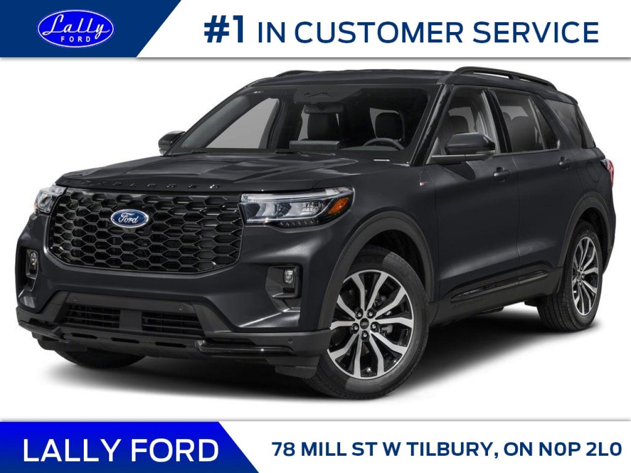 New 2025 Ford Explorer ST-Line for sale in Tilbury, ON
