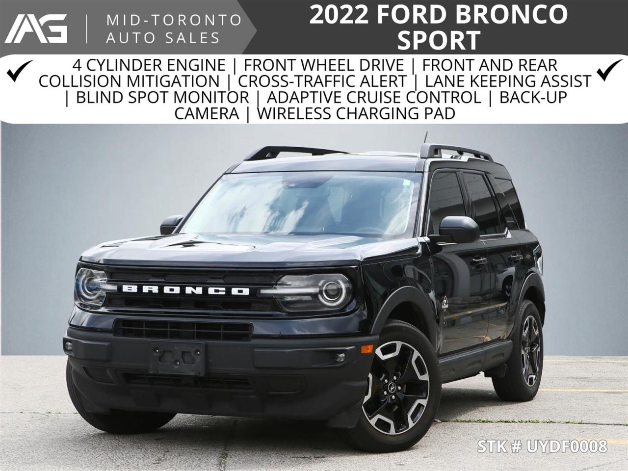 Used 2022 Ford Bronco Sport Outer Banks | Technology Pkg | for sale in North York, ON