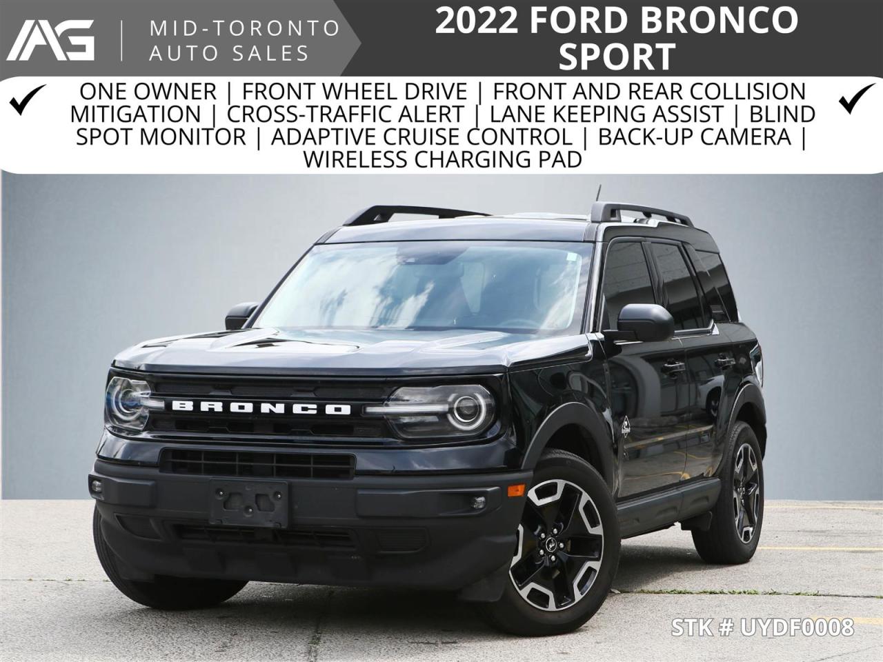 Used 2022 Ford Bronco Sport Outer Banks | Technology Pkg | for sale in North York, ON