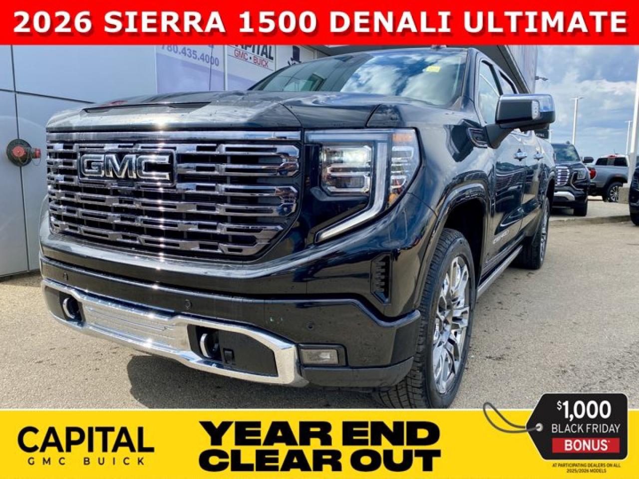 New 2026 GMC Sierra 1500 Crew Cab Denali Ultimate for sale in Edmonton, AB