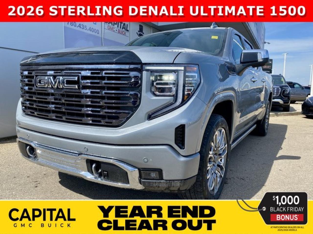 New 2026 GMC Sierra 1500 Crew Cab Denali Ultimate for sale in Edmonton, AB