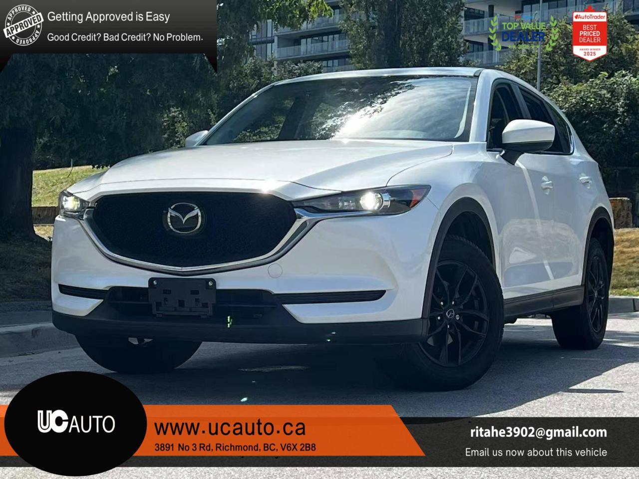 Used 2021 Mazda CX-5 GS AWD/ CELAN TITLE/ BC LOCAL for sale in Richmond, BC