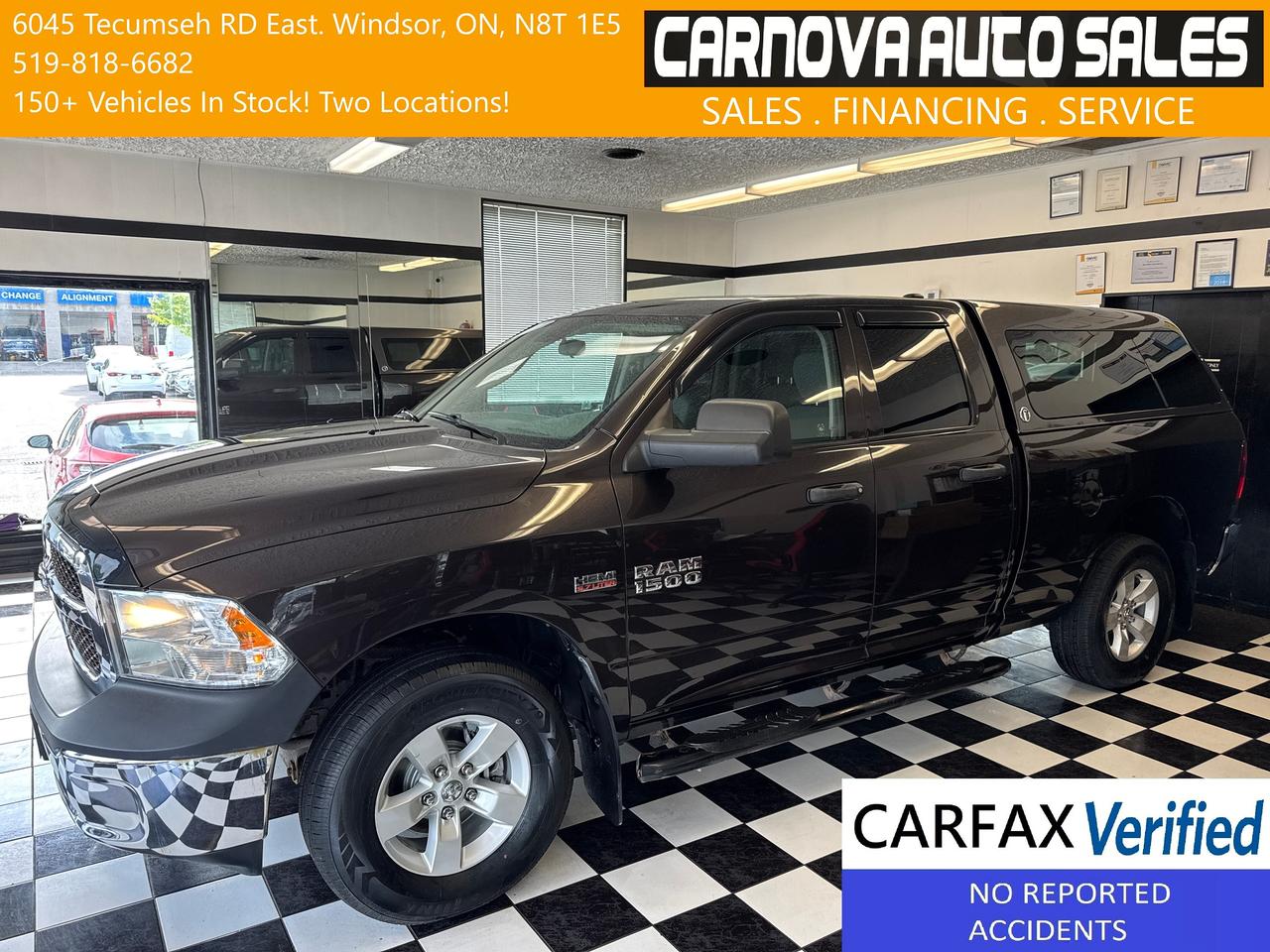 2017 RAM 1500 4WD Quad ST 5.7L HEMI+New Tires+Brakes+CLEANCARFAX Photo0