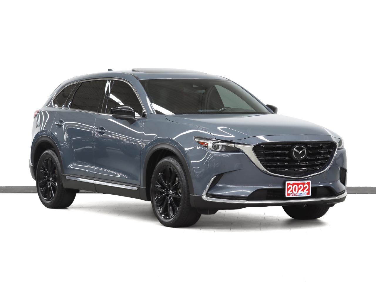 2022 Mazda CX-9 KURO | AWD | Nav | Red Leather | Sunroof | CarPlay