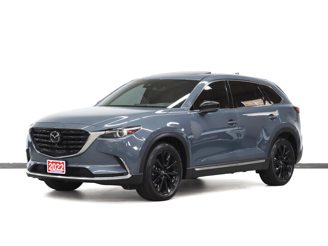 2022 Mazda CX-9 KURO | AWD | Nav | Red Leather | Sunroof | CarPlay
