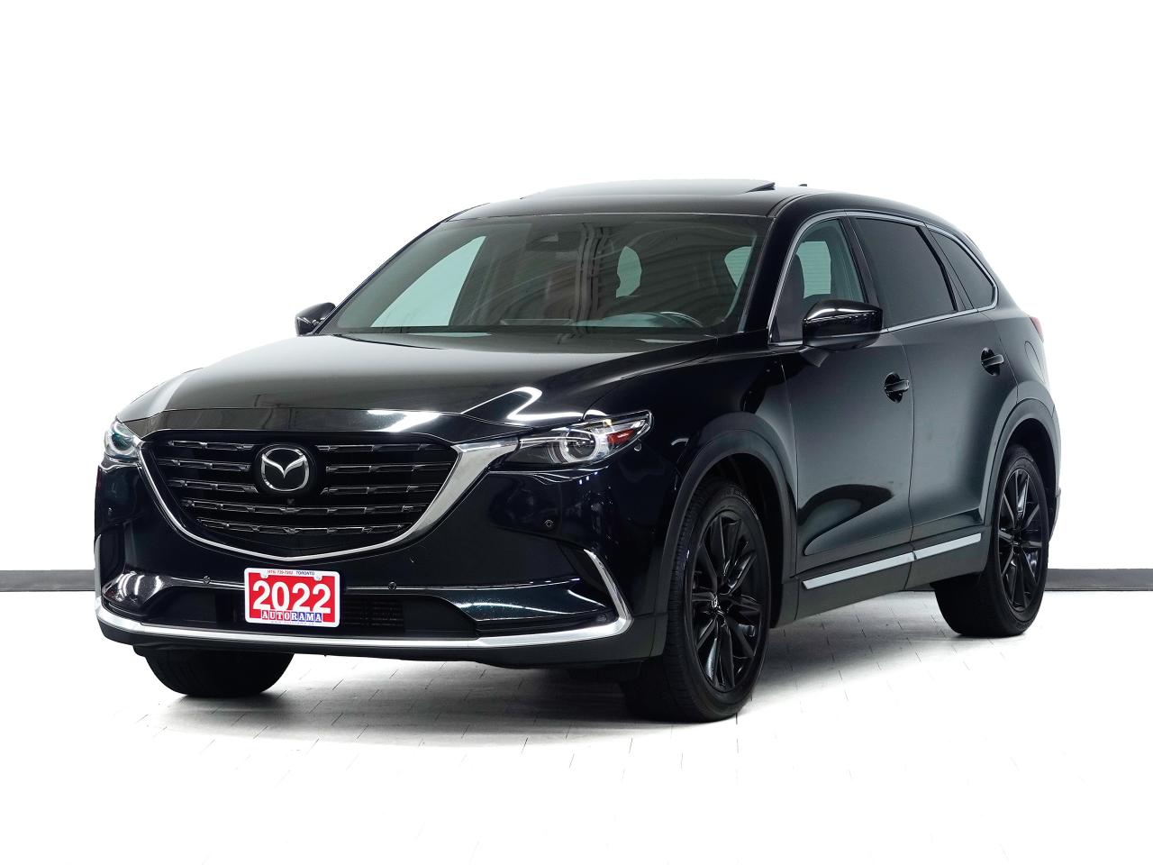 2022 Mazda CX-9 KURO | AWD | Nav | Red Leather | Sunroof | CarPlay