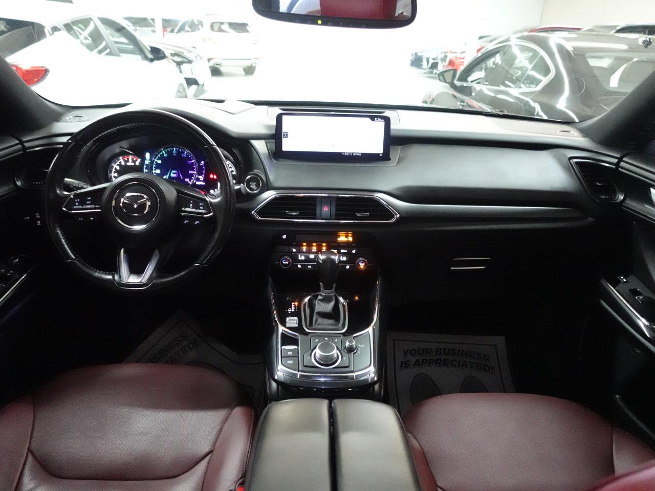 2022 Mazda CX-9 KURO | AWD | Nav | Red Leather | Sunroof | CarPlay