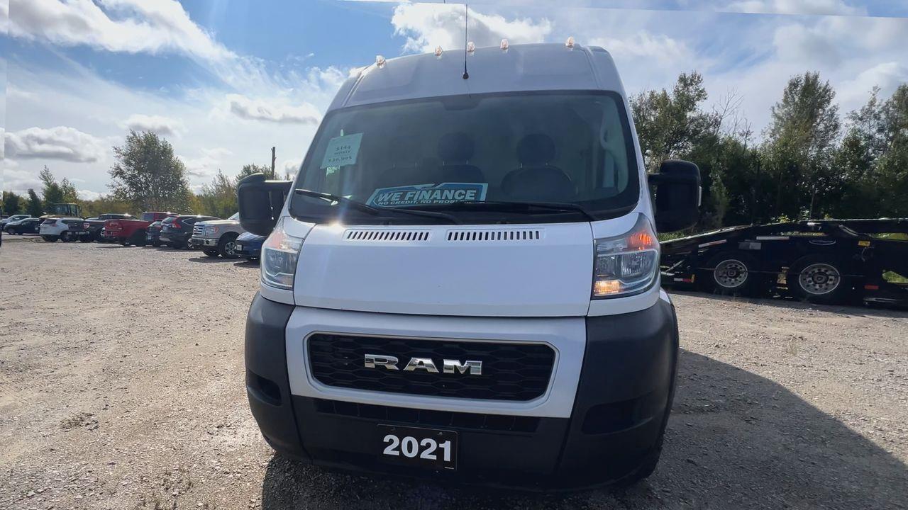 2021 RAM 2500 ProMaster High Roof 3 PASSENGER, BLUETOOTH!! Photo2