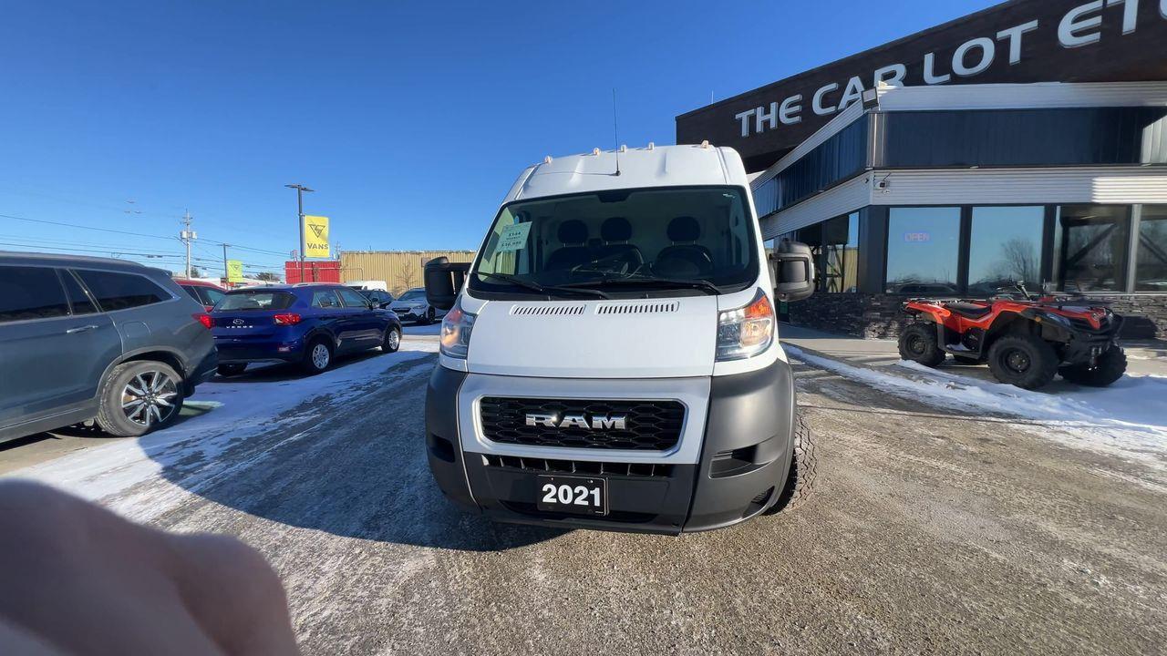 2021 RAM 2500 ProMaster High Roof 3 PASSENGER, BLUETOOTH!! Photo