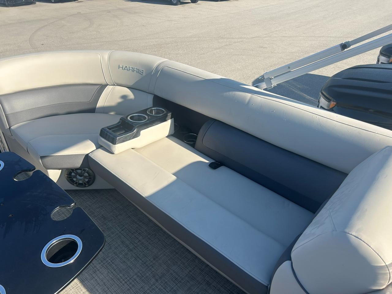 2021 Harris Cruiser 230 Pontoon Mercury 150 Outboard Tritoon | One Owner | Only 110 Hours! Photo