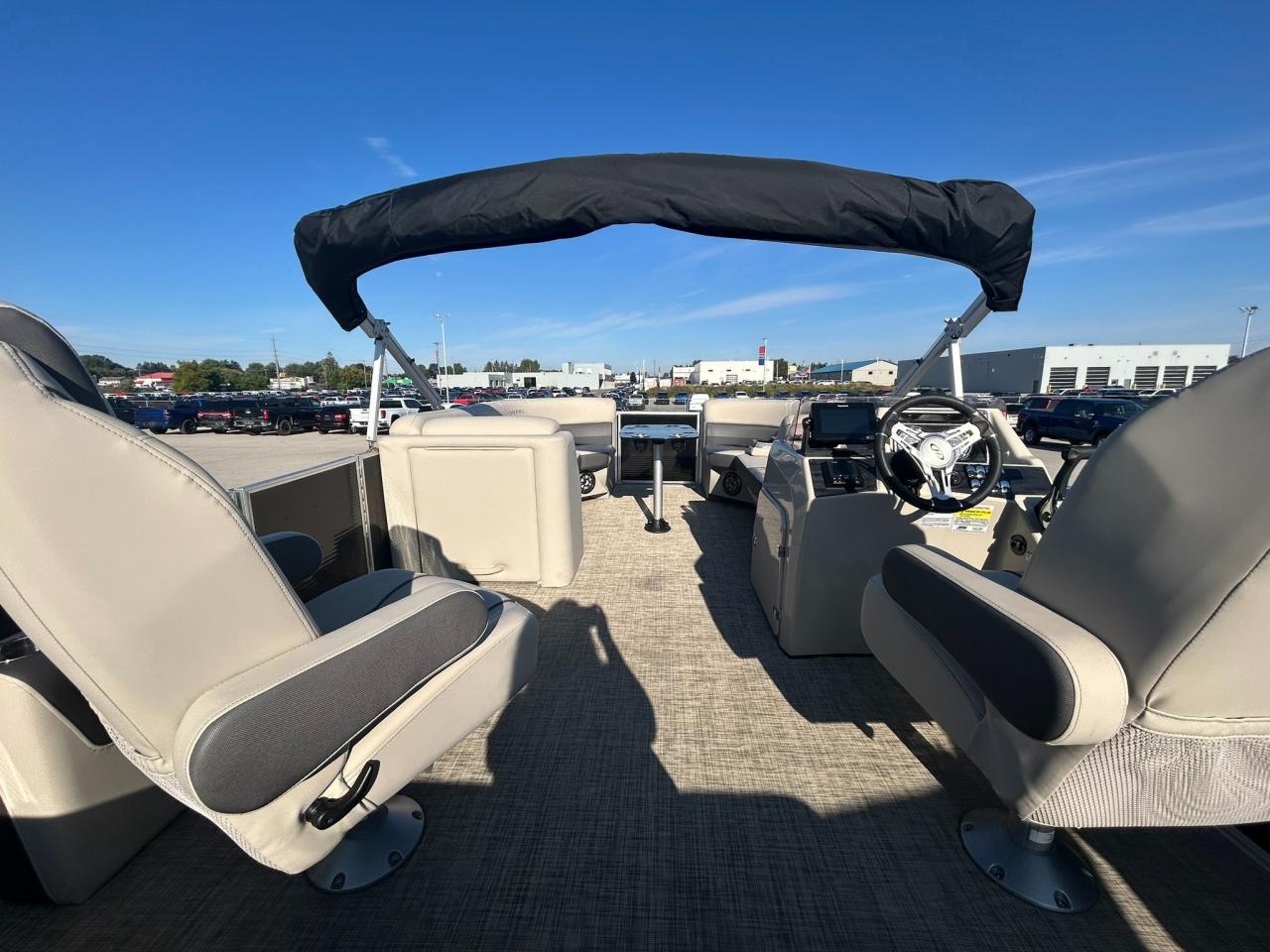 2021 Harris Cruiser 230 Pontoon Mercury 150 Outboard Tritoon | One Owner | Only 110 Hours! Photo