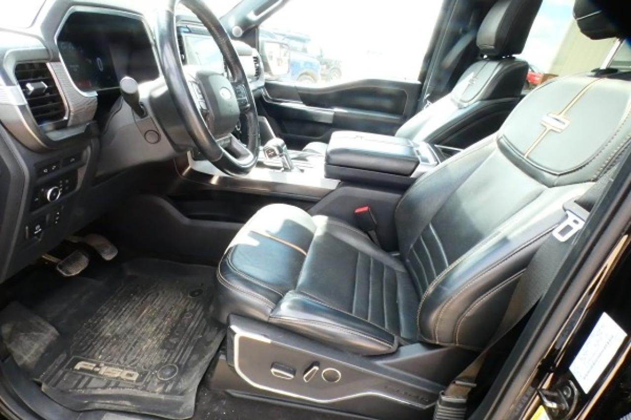 2022 Ford F-150 Platinum ecoboost w/H&C L pano S/R, NAV, BUC, PRB - Photo #10