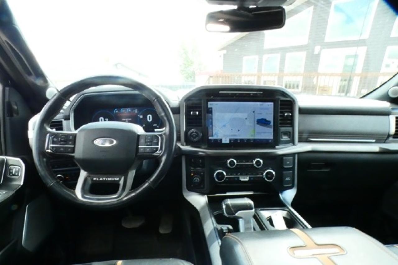 2022 Ford F-150 Platinum ecoboost w/H&C L pano S/R, NAV, BUC, PRB - Photo #11