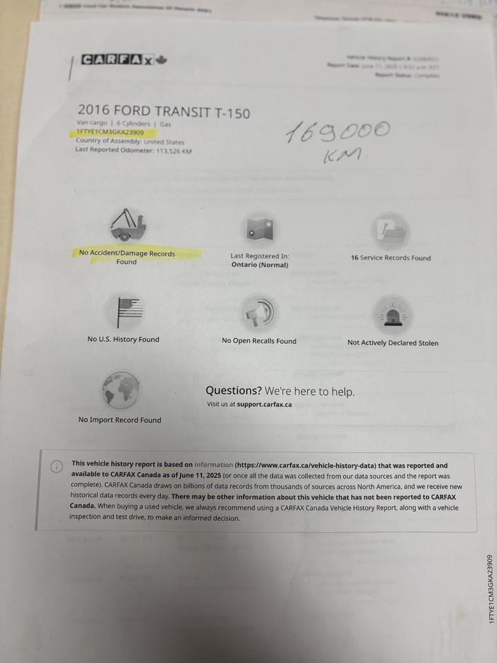 2016 Ford Transit Cargo Van  - Photo #17