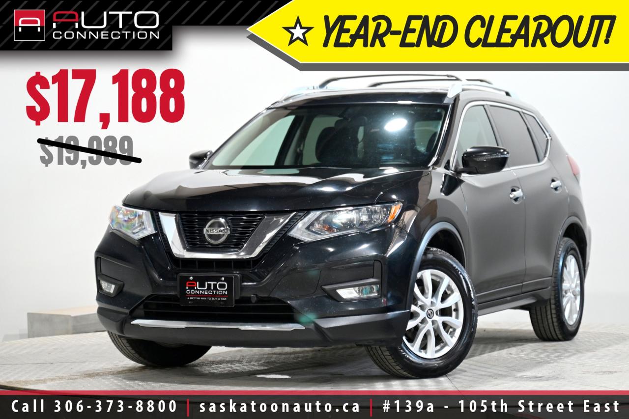 Used 2018 Nissan Rogue SV - AWD - CARPLAY - MOONROOF - REMOTE START for sale in Saskatoon, SK