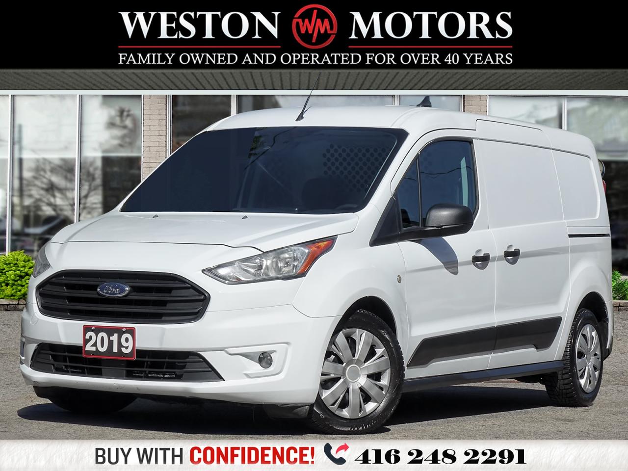 2019 Ford Transit Connect XLT*REVCAM*DUAL DOORS*SHELVING*POWER GROUP