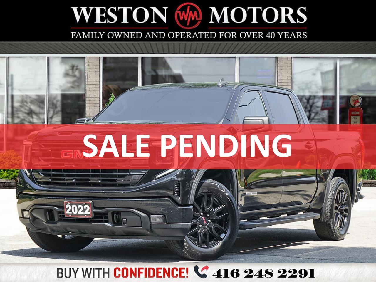 2022 GMC Sierra 1500 4X4*HEATED SEATS*REVCAM*CREW CAB
