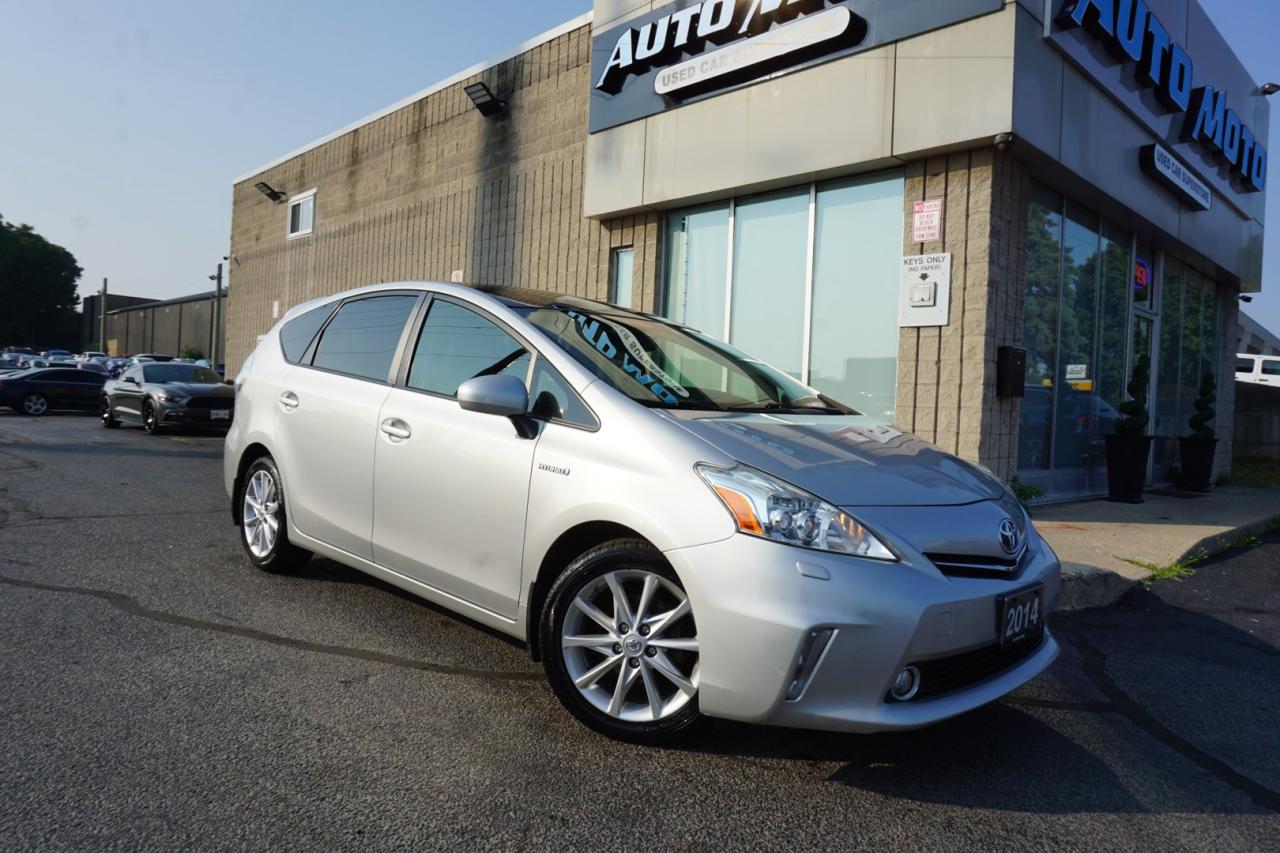 2014 Toyota Prius V V CERTIFIED *ACCIDENT FREE* CAMERA BLUETOOTH LEATHER HEATED SEATS PANO ROOF CRUISE ALLOYS - Photo #7