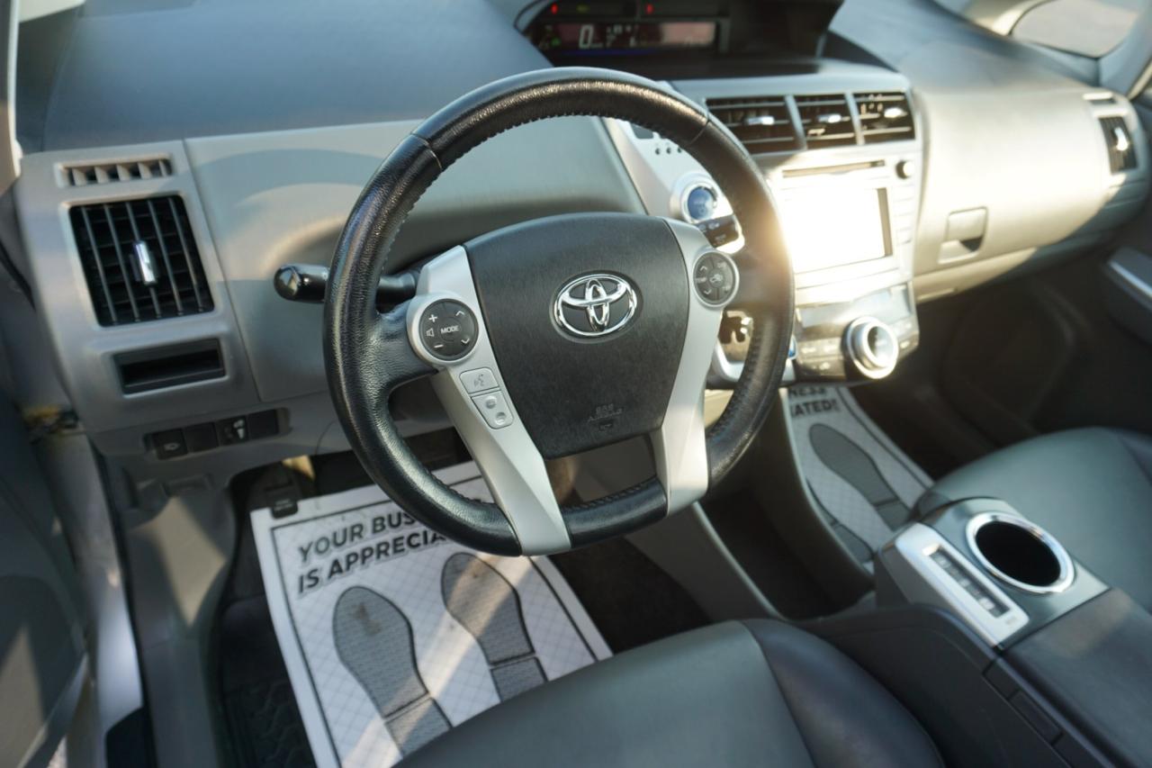 2014 Toyota Prius V V CERTIFIED *ACCIDENT FREE* CAMERA BLUETOOTH LEATHER HEATED SEATS PANO ROOF CRUISE ALLOYS - Photo #8