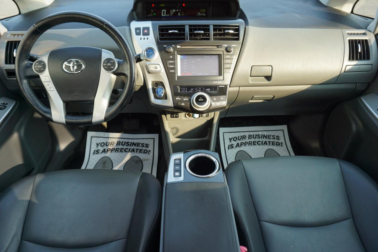 2014 Toyota Prius V V CERTIFIED *ACCIDENT FREE* CAMERA BLUETOOTH LEATHER HEATED SEATS PANO ROOF CRUISE ALLOYS - Photo #10