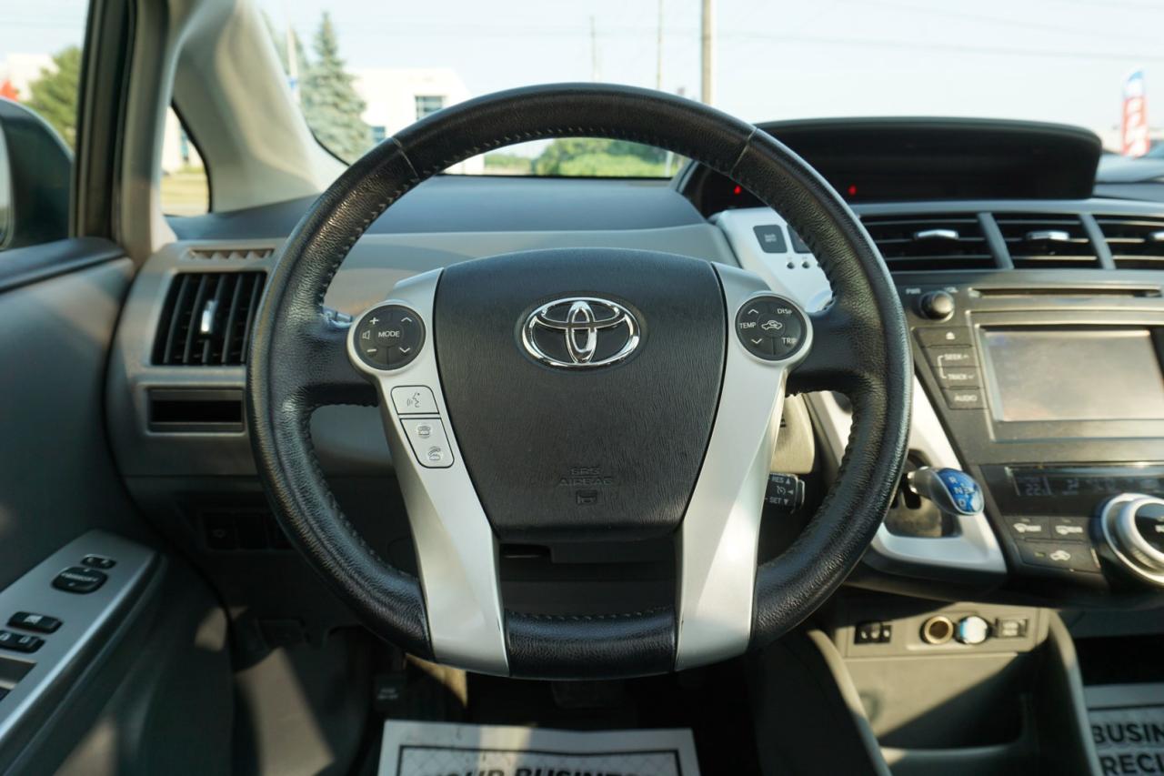 2014 Toyota Prius V V CERTIFIED *ACCIDENT FREE* CAMERA BLUETOOTH LEATHER HEATED SEATS PANO ROOF CRUISE ALLOYS - Photo #9