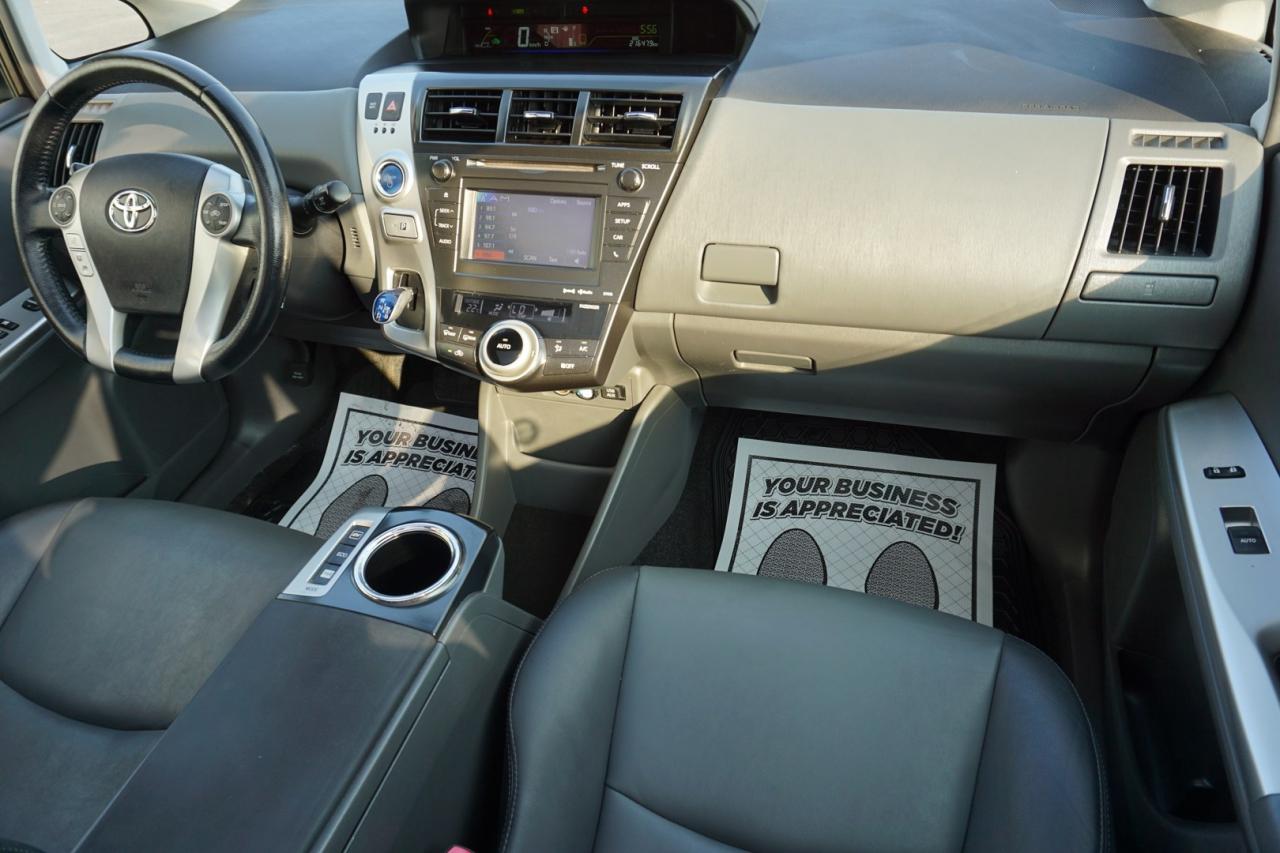 2014 Toyota Prius V V CERTIFIED *ACCIDENT FREE* CAMERA BLUETOOTH LEATHER HEATED SEATS PANO ROOF CRUISE ALLOYS - Photo #12