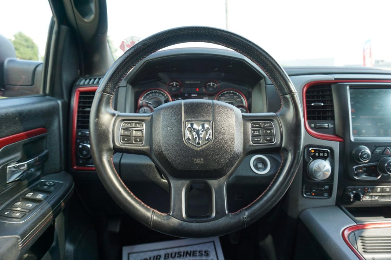 2016 RAM 1500 REBEL V8 HEMI CREW 4WD CERTIFIED *ACCIDENT FREE* CAMERA NAV BLUETOOTH LEATHER HEATED SEATS SUNROOF CRUISE ALLOYS - Photo #9
