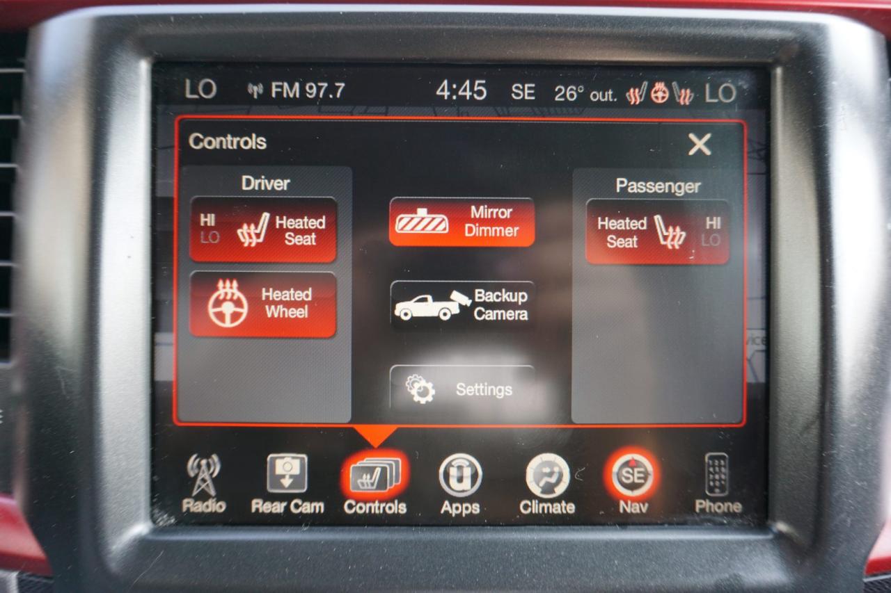 2016 RAM 1500 REBEL V8 HEMI CREW 4WD CERTIFIED *ACCIDENT FREE* CAMERA NAV BLUETOOTH LEATHER HEATED SEATS SUNROOF CRUISE ALLOYS - Photo #25