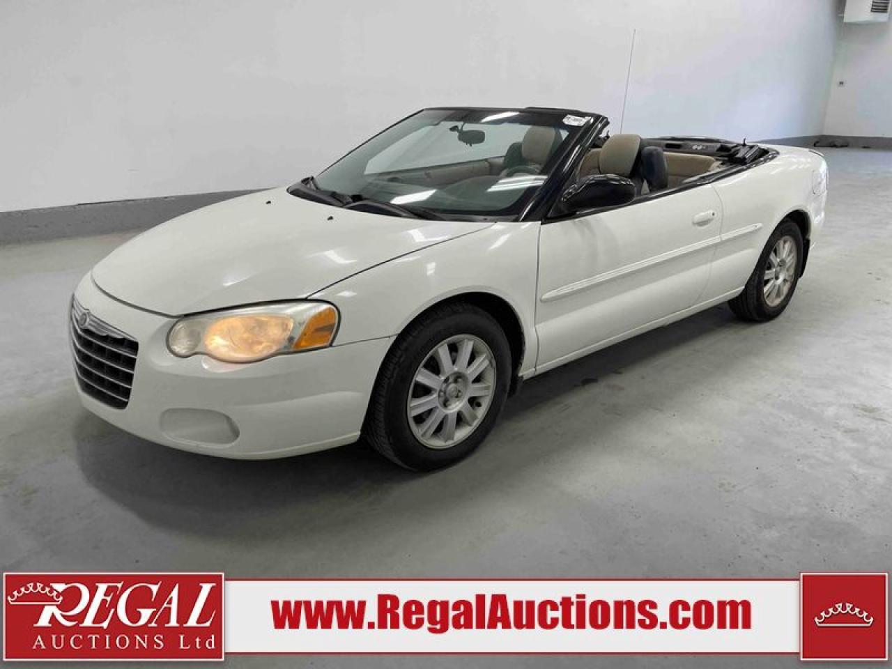 Used 2004 Chrysler Sebring GTC for sale in Calgary, AB