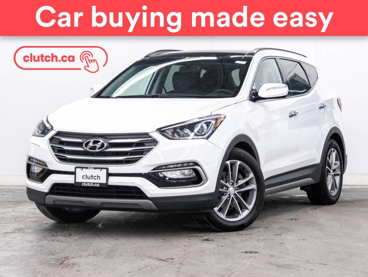 Used 2018 Hyundai Santa Fe Sport 2.0T Limited AWD w/Apple CarPlay & Android Auto, Heated Front Seats, Backup Cam for sale in Toronto, ON