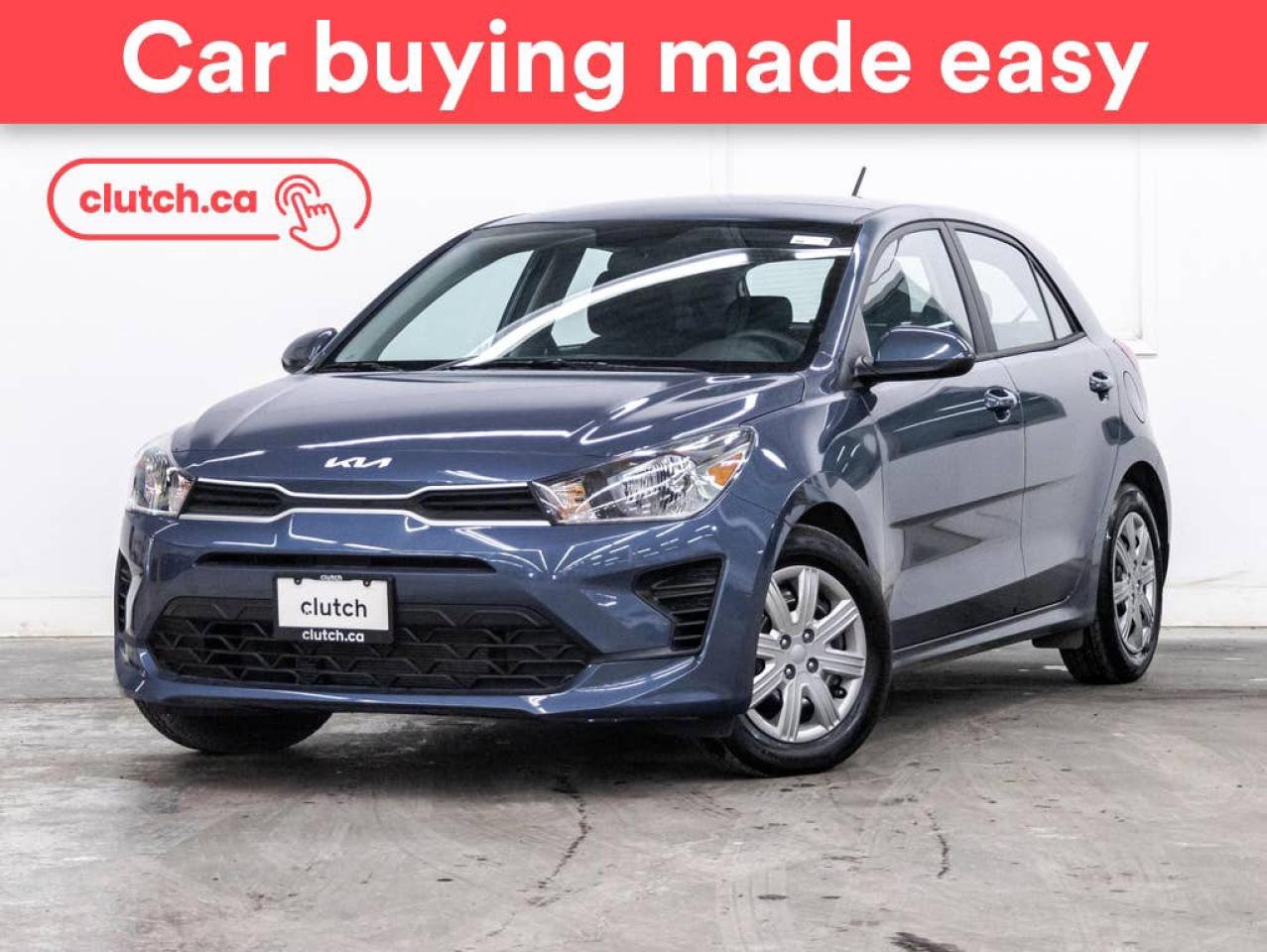 Used 2023 Kia Rio LX+ w/ Apple CarPlay & Android Auto, Front Heated Seats, Rearview Cam for sale in Toronto, ON
