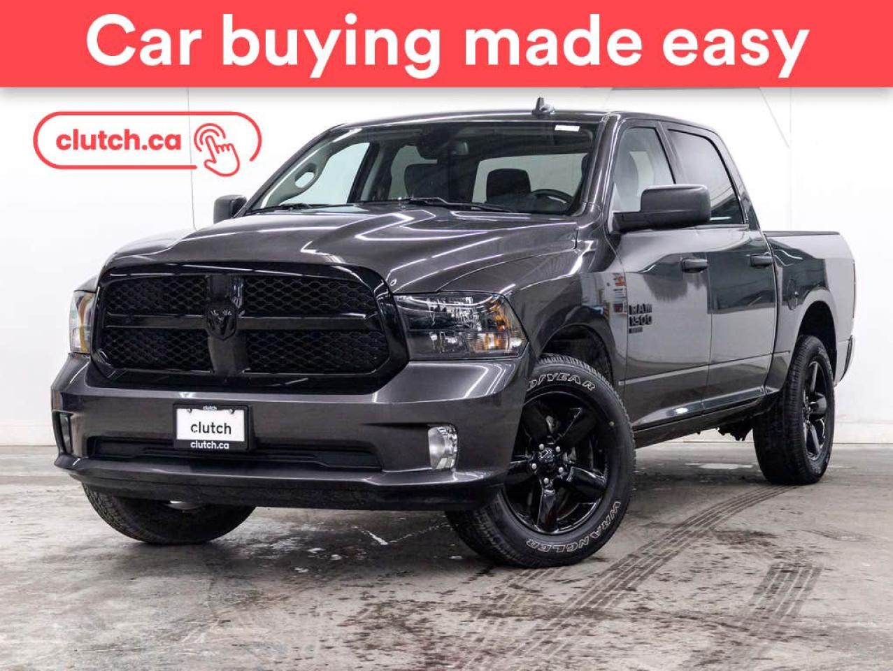 Used 2023 RAM 1500 Classic Express Crew Cab 5 1/2 ft 4x4 w/Apple CarPlay, Heated Front Seats, Rearview Cam for sale in Toronto, ON
