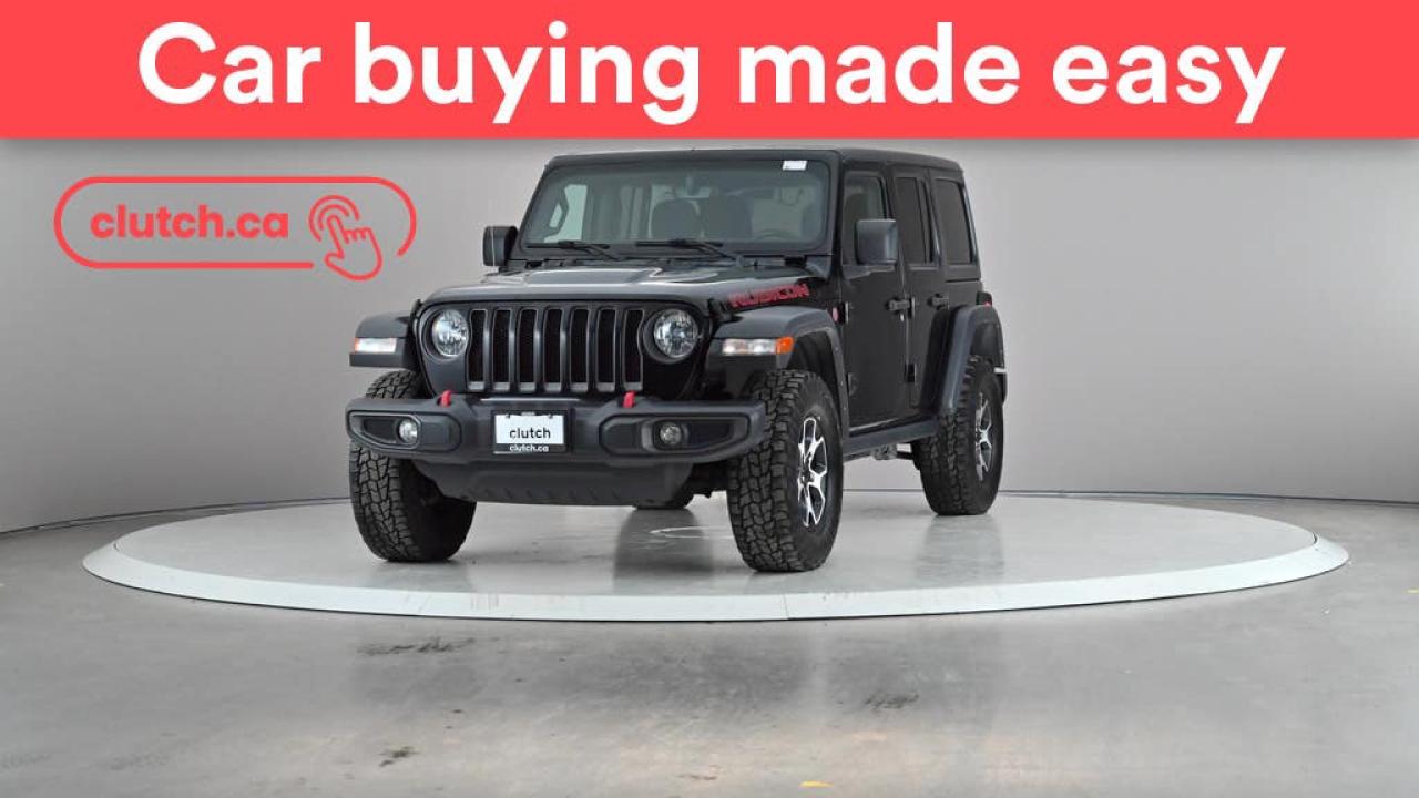 Used 2021 Jeep Wrangler Unlimited Rubicon w/ Apple CarPlay, Heated Front Seats, Rearview Cam for sale in Toronto, ON
