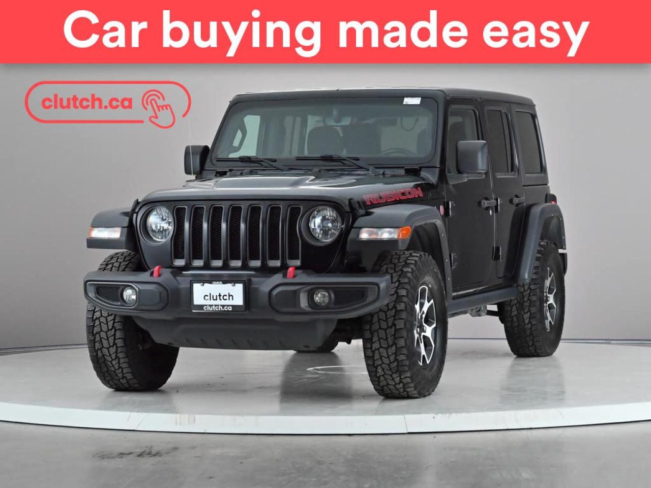 Used 2021 Jeep Wrangler Unlimited Rubicon 4X4 w/ Apple CarPlay, Heated Front Seats, Rearview Cam for sale in Bedford, NS
