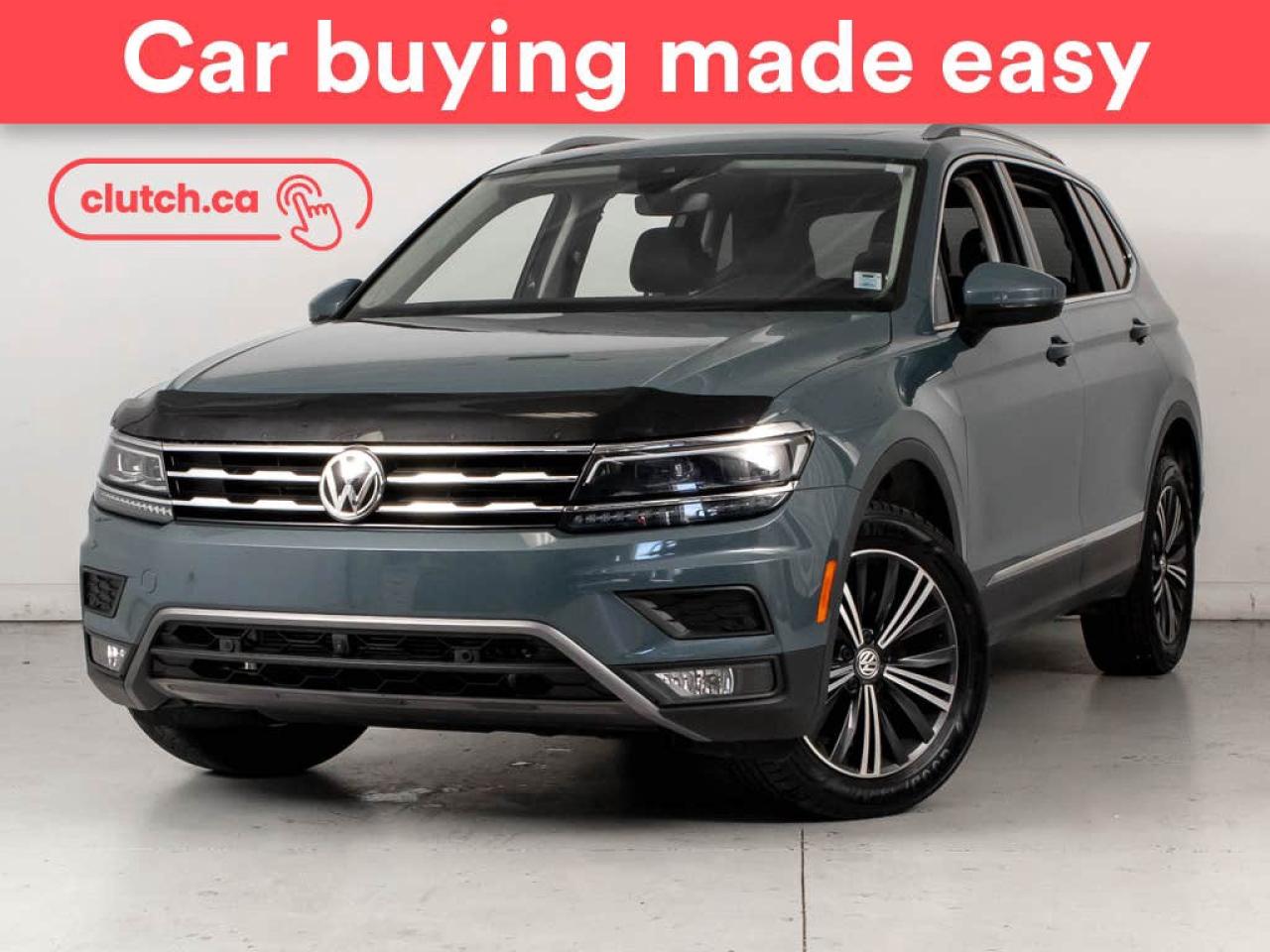 Used 2021 Volkswagen Tiguan Highline AWD w/ Apple CarPlay & Android Auto, Panoramic Moonroof, 360 Cam for sale in Bedford, NS