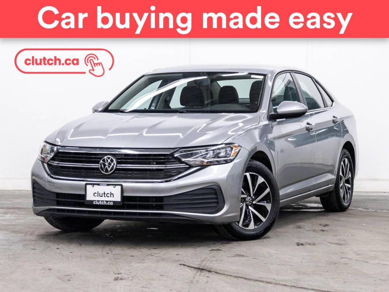 Used 2022 Volkswagen Jetta Trendline w/ Apple CarPlay & Android Auto, Front Heated Seats, Rearview Cam for sale in Toronto, ON